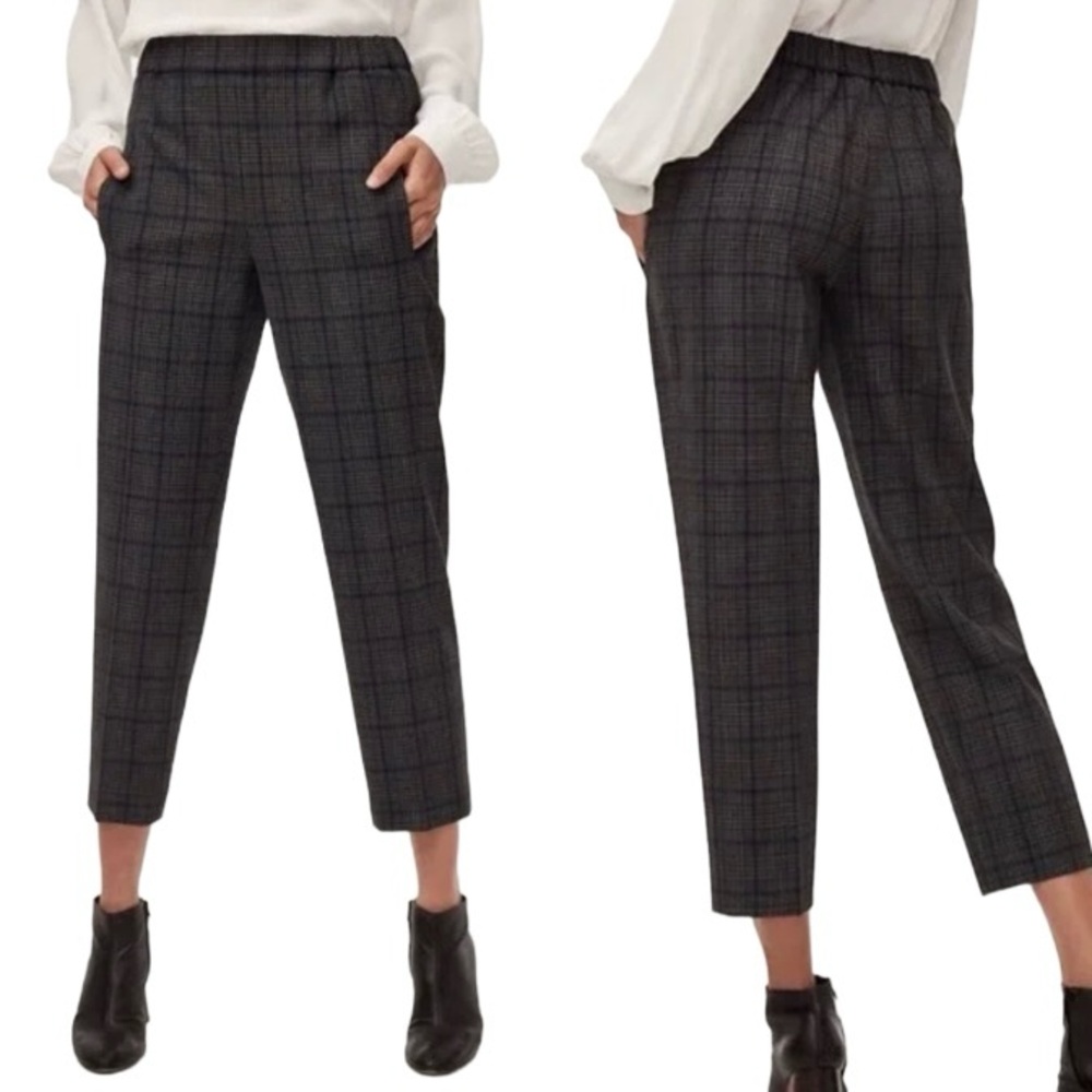 Aritzia Wilfred Darontal Check Pant